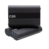 C2G Superbooster® 2X4 USB Over Cat6a Extender Switch - USB 3.2 GEN1 (5Gbps)