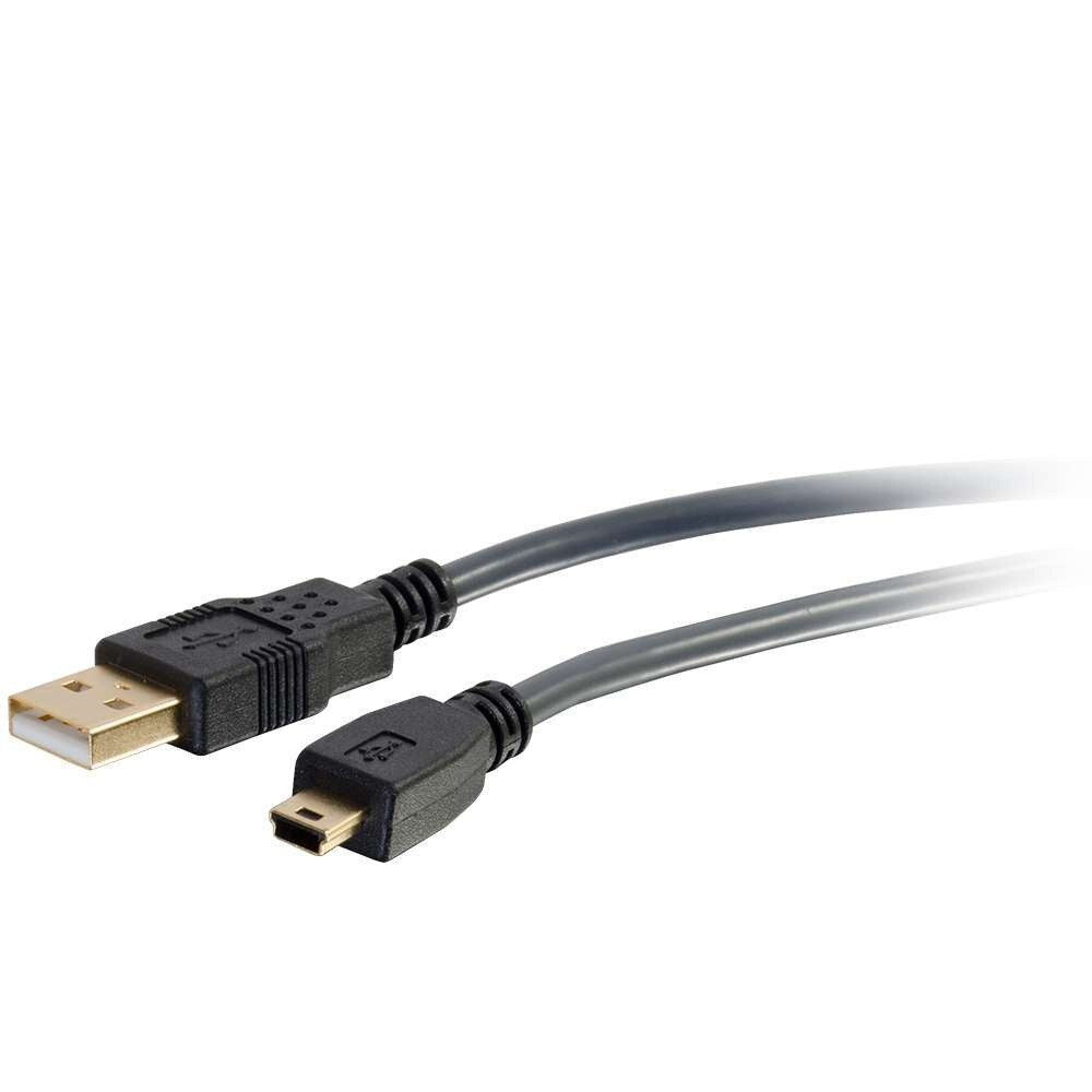 C2G 6.6ft (2m) UltimaTM USB 2.0 A to Mini-B Cable