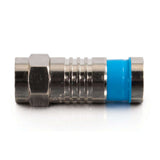 C2G RG6 Quad Compression F-Type Connector with O-Ring Multipack (50 pack) (TAA Compliant)