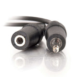 C2G 1.5ft (0.46m) 3.5mm M/F Stereo Audio Extension Cable