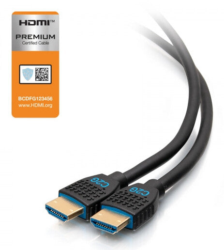 C2G 25ft (7.6m)Performance Series Premium High Speed HDMI® Cable - 4K 60Hz In-Wall, CMG (FT4) Rated