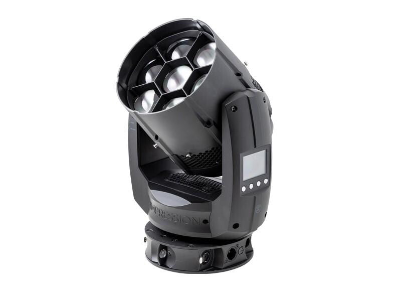 GLP impression X5 Compact Suitable for indoor use Disco strobe light Black