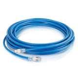 C2G 35ft (10.7m) HDBaseT Certified Cat6a Cable with Discontinuous Shielding - Plenum CMP-Rated - Blue