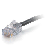 C2G 14ft (4.25m) Cat6 Non-Booted UTP Unshielded Ethernet Network Patch Cable - Plenum CMP-Rated - Black