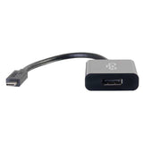C2G USB-C® to DisplayPortTM Adapter Converter - 4K 30Hz - Black