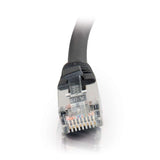 C2G 14ft (4.25m) Cat5e Snagless Shielded STP Ethernet Network Patch Cable - Black