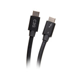 C2G 2.6ft (0.8m) ThunderboltTM 4 USB-C® Cable (40Gbps)