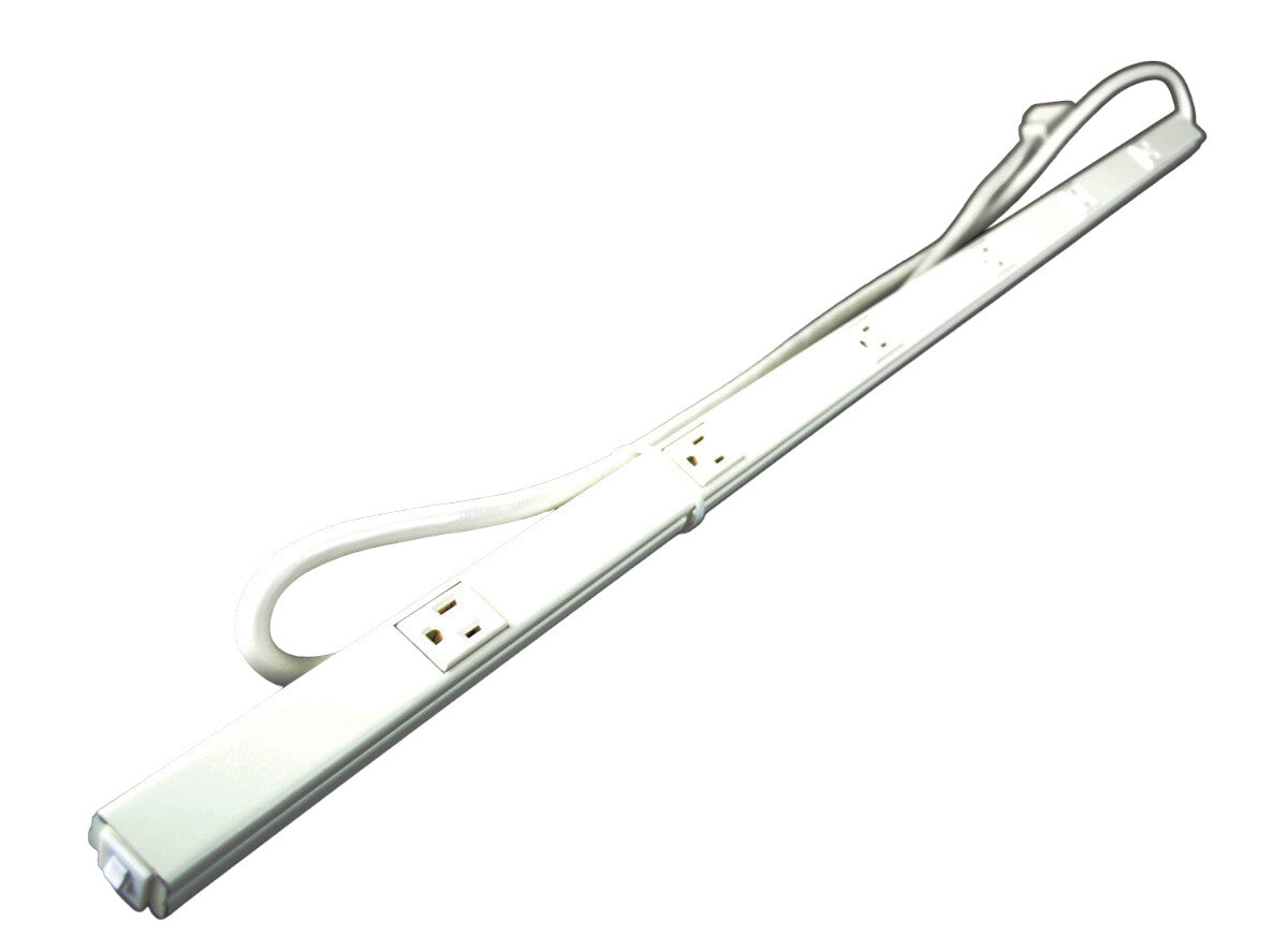 WIREMOLD G20-C2 power extension 1.8 m 6 AC outlet(s) Indoor Ivory