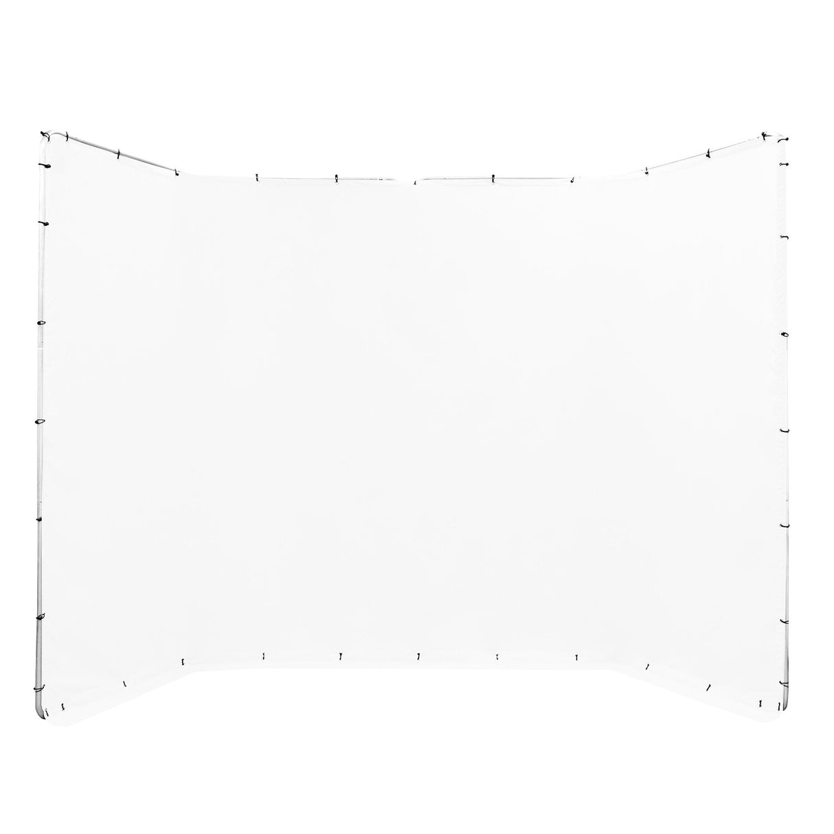 ikan BD-13F-WHT photo backdrop Aluminium, Polyester Monochromatic White