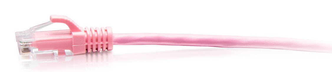 C2G 0.9m Cat6a Snagless Unshielded (UTP) Slim Ethernet Patch Cable - Pink