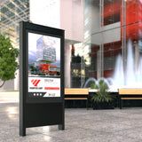 Chief ImpactTM 55 Inch Outdoor Portrait Kiosk, Samsung OHF/A Series
