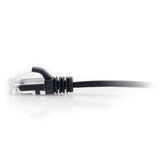 C2G 0.5ft (0.15m) Cat6 Snagless Unshielded UTP Slim Ethernet Network Patch Cable - Black