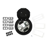 WIREMOLD 6AT2PBK outlet box No Black