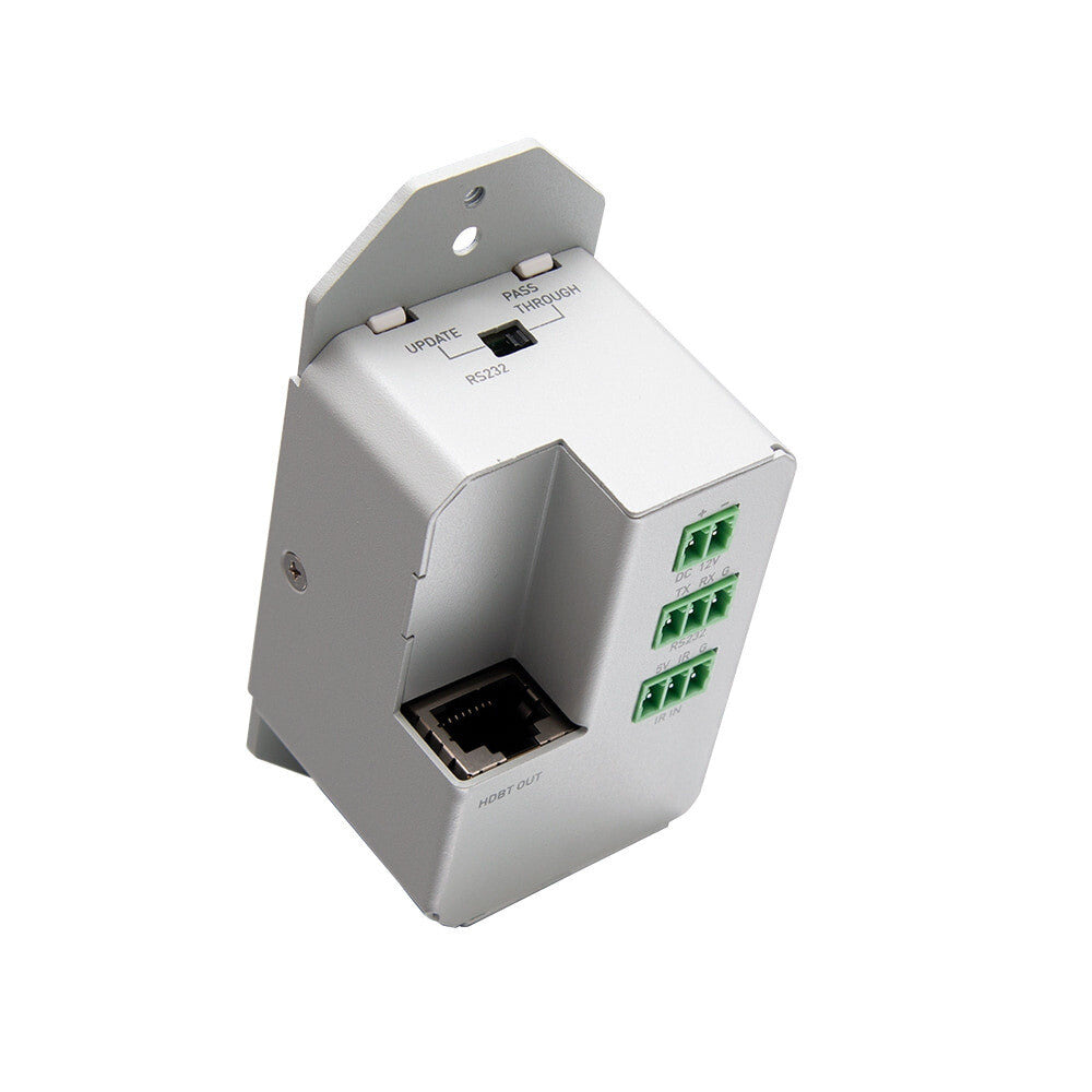 C2G HDMI HDBaseT + RS232 and IR over Cat Extender Single Gang Wall Plate Transmitter - 4K 60Hz