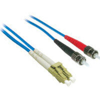 C2G 10m LC/ST Plenum-Rated Duplex 62.5/125 Multimode Fiber Patch InfiniBand/fibre optic cable Blue