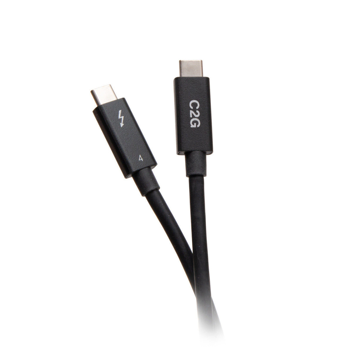 C2G 2.6ft (0.8m) ThunderboltTM 4 USB-C® Cable (40Gbps)