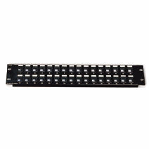 C2G Blank Keystone/Multimedia Patch Panel 12-Port 1U
