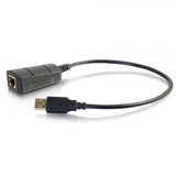 C2G 54284 cable gender changer 2 x RJ-45 USB 2.0 Type-A Black
