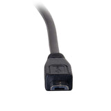 C2G 12ft (3.7m) USB 2.0 USB-C to USB Micro-B Cable M/M - Black