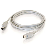 C2G 10ft (3m) 8-pin Mini Din M/M Serial RS232 Cable