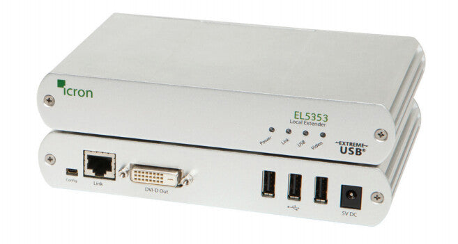 Icron EL5353-EU KVM extender Transmitter & receiver