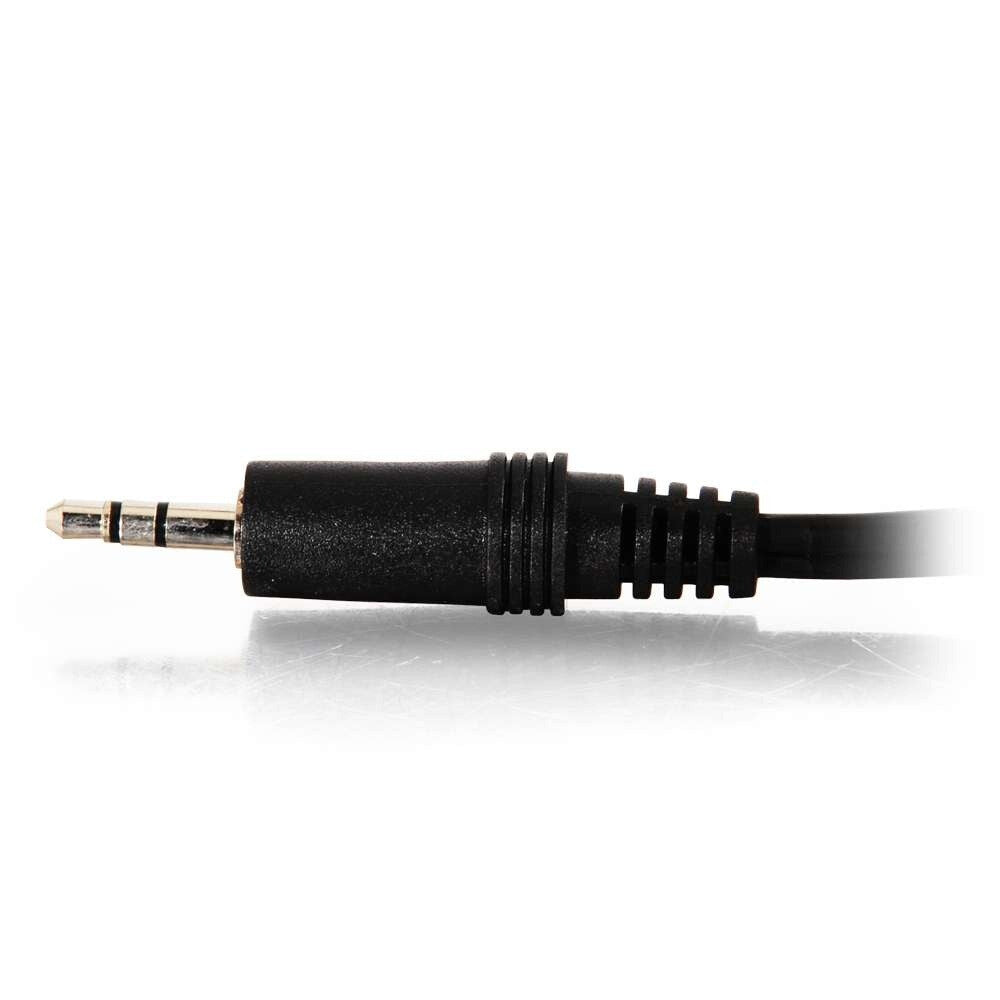 C2G 6ft (1.8m) One 3.5mm Stereo Male to Two RCA Stereo Female Y-Cable