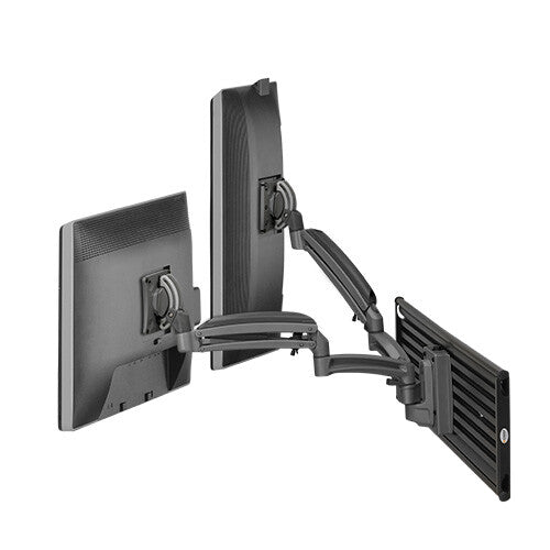 Chief KontourTM K1S Dynamic Slatwall Mount, 2 Monitors - K1S220B