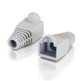 C2G RJ45 Snagless Boot Cover (6.0mm OD) Multipack - 50 Pack - Gray