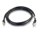 C2G 9ft (2.7m) Cat6 Snagless Shielded STP Ethernet Network Patch Cable - Black