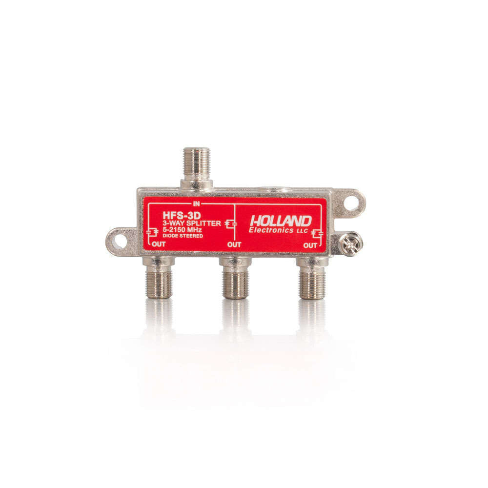 C2G High-Frequency 3-Way Splitter