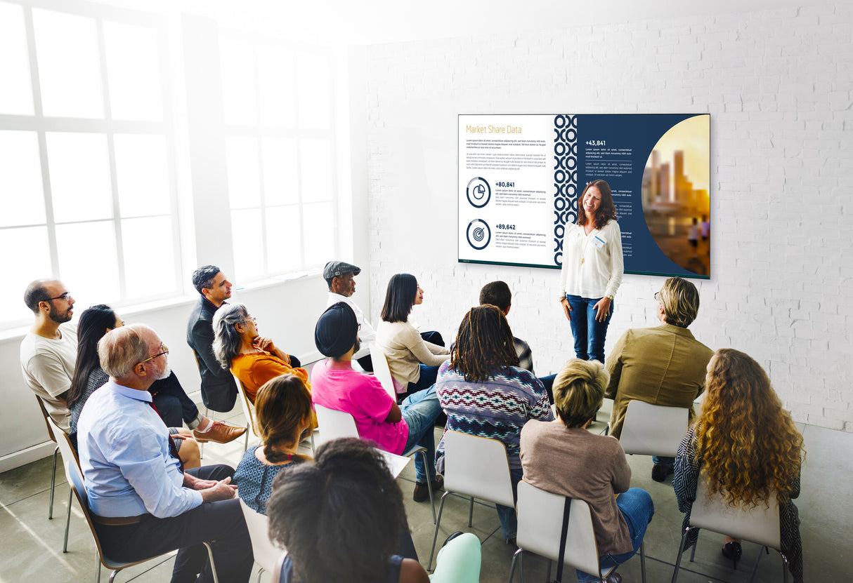 Avocor AVK-5510 Signage Display 139.7 cm (55") LED Wi-Fi 450 cd/m² 4K Ultra HD Built-in processor Android 16/7