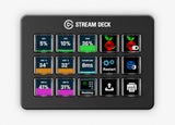 Elgato Stream Deck Scissor Keys Black 15 buttons