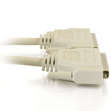 C2G 6ft (1.8m) DB37 M/F Serial RS232 Extension Cable
