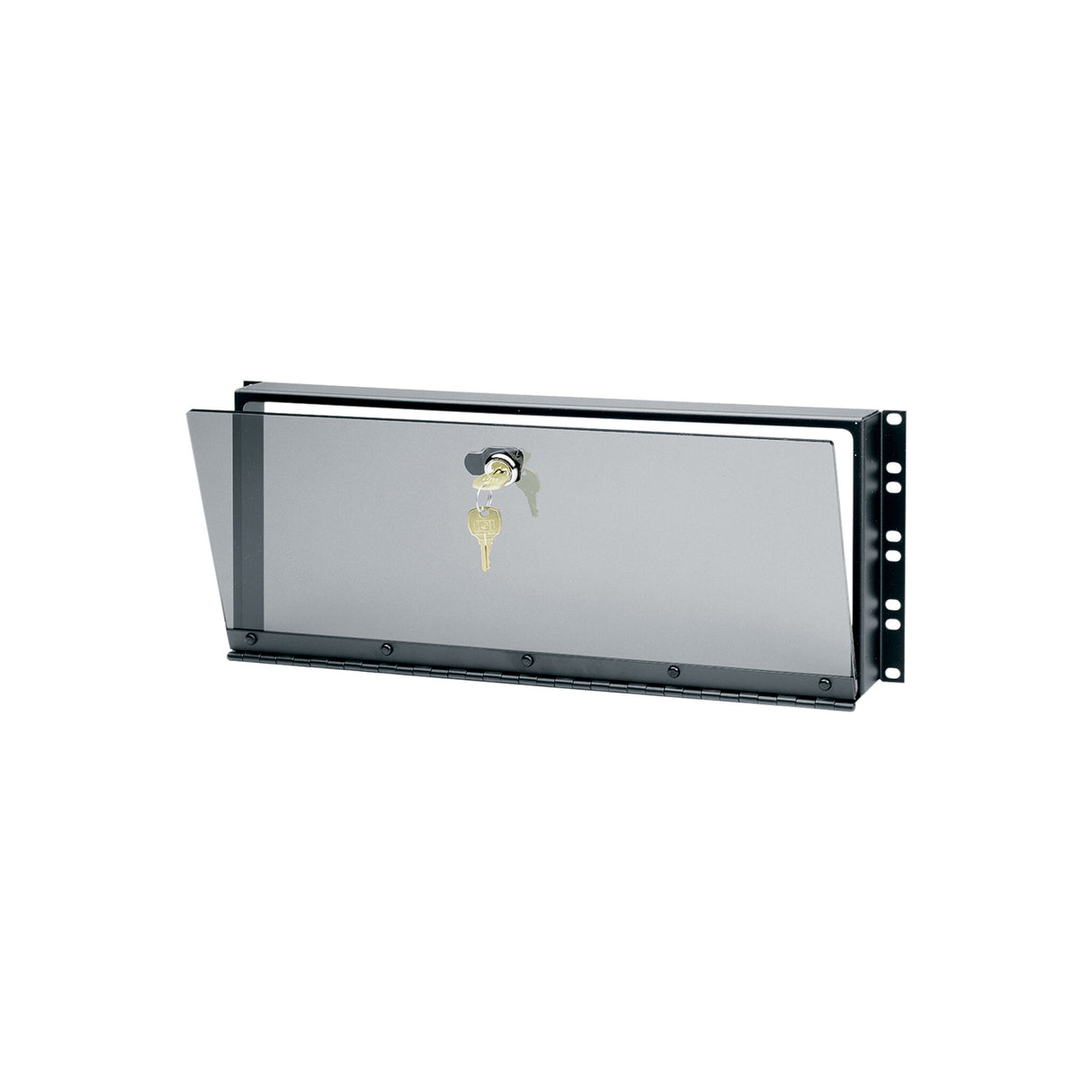 Middle Atlantic 4 RU Fixed Security Cover With Hinged Plexi Door