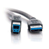 C2G 2m USB 3.0 A Male to B Male Cable USB cable USB B Black