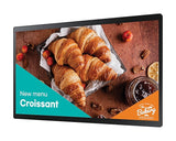 Samsung QB24C-T Digital signage flat panel 60.5 cm (23.8") LED Wi-Fi 250 cd/m² Full HD Black Touchscreen Built-in processor Tizen 7.0