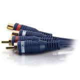C2G 25ft (7.6m) VelocityTM RCA Stereo Audio Extension Cable