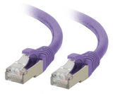 C2G 15ft Cat6a networking cable Purple 4.6 m S/FTP (S-STP)