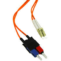 C2G 5m LC/SC Duplex 62.5/125 Multimode Fiber Patch Cable InfiniBand/fibre optic cable Orange