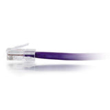 C2G 14ft (4.25m) Cat6 Non-Booted Unshielded UTP Ethernet Network Patch Cable - Purple