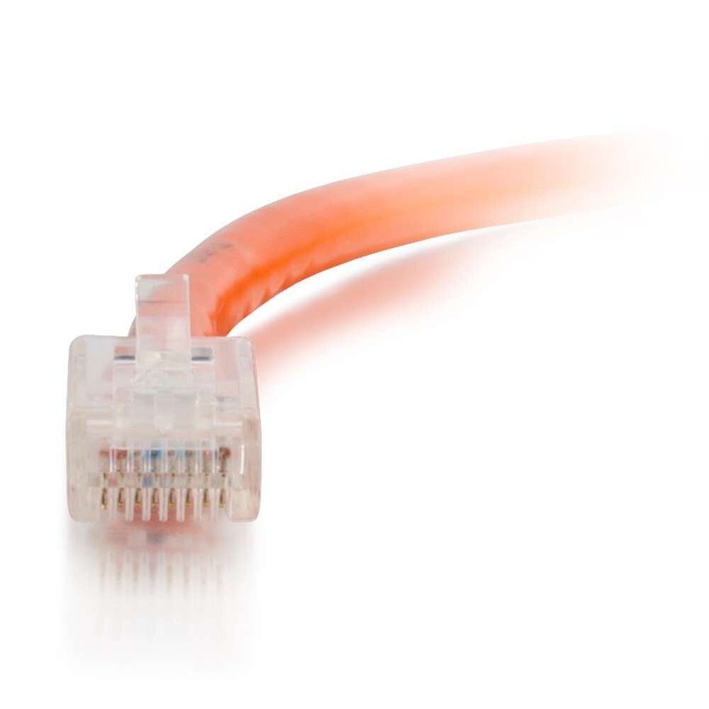 C2G 12ft (3.7m) Cat6 Non-Booted Unshielded UTP Ethernet Network Patch Cable - Orange