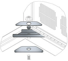 Middle Atlantic Products BGR-ISO-Z4 rack accessory