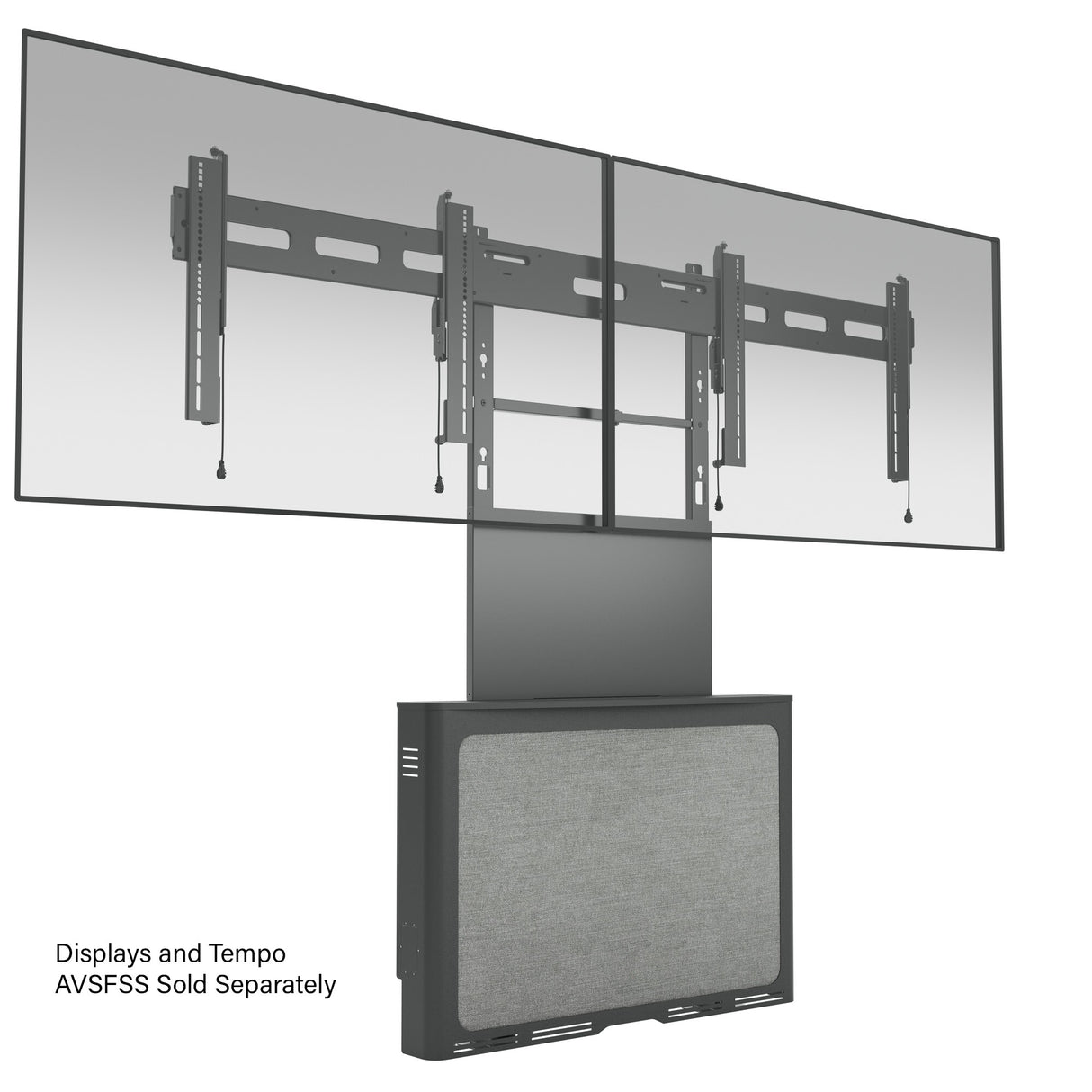 Chief Mid Cover Extension Accessory for AVSFSS Flat Panel Floor Support System