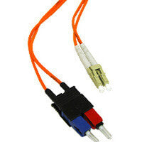 C2G 6m LC/SC Plenum-Rated Duplex 62.5/125 Multimode Fiber Patch Cable InfiniBand/fibre optic cable Orange