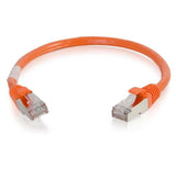 C2G 3ft Cat6 networking cable Orange 0.9 m S/UTP (STP)