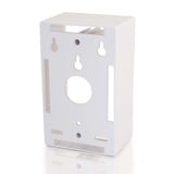 C2G Single Gang Wall Box - White