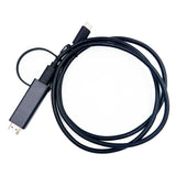 Yealink 330000008024 video cable adapter 1.2 m HDMI Type A (Standard) USB Type-C Black