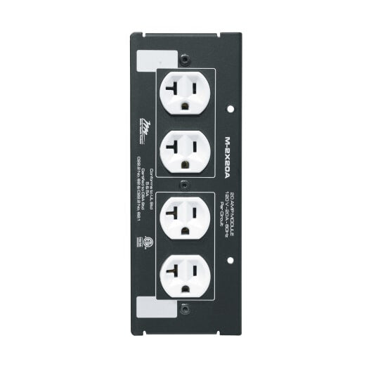 Middle Atlantic Products M-2X20A power distribution unit (PDU) 4 AC outlet(s) Black