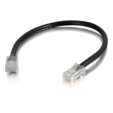 C2G 2ft (0.6m) Cat5e Non-Booted Unshielded UTP Ethernet Network Patch Cable - Black