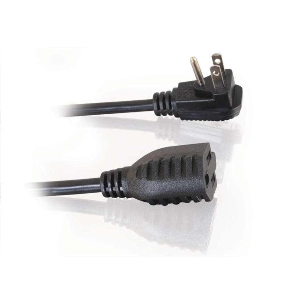 C2G 3ft (0.9m) 18 AWG Flat Plug Power Strip Plus (NEMA 5-15P to NEMA 5-15R) - LIMITED AVAILABILITY